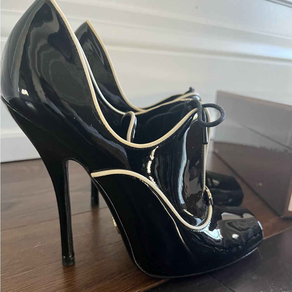 Vintage Gucci Open-toe Booties sz 6